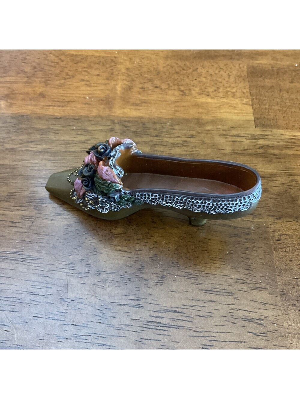 Lot Of 2 My Treasure Miniature Shoes See Pictures